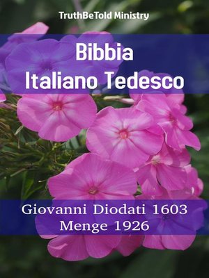 cover image of Bibbia Italiano Tedesco